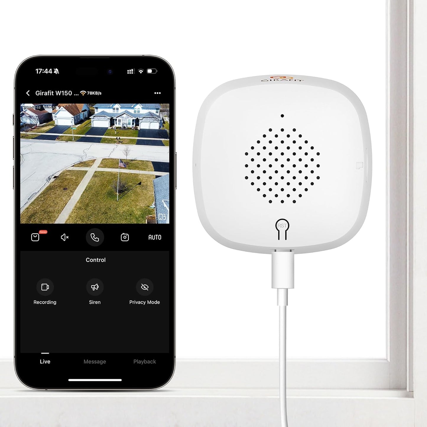 GIRAFITPRO™ 3MP HD Window Camera – Safer Home, Day & Night